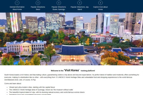 New and improved Visit Korea online training course launched